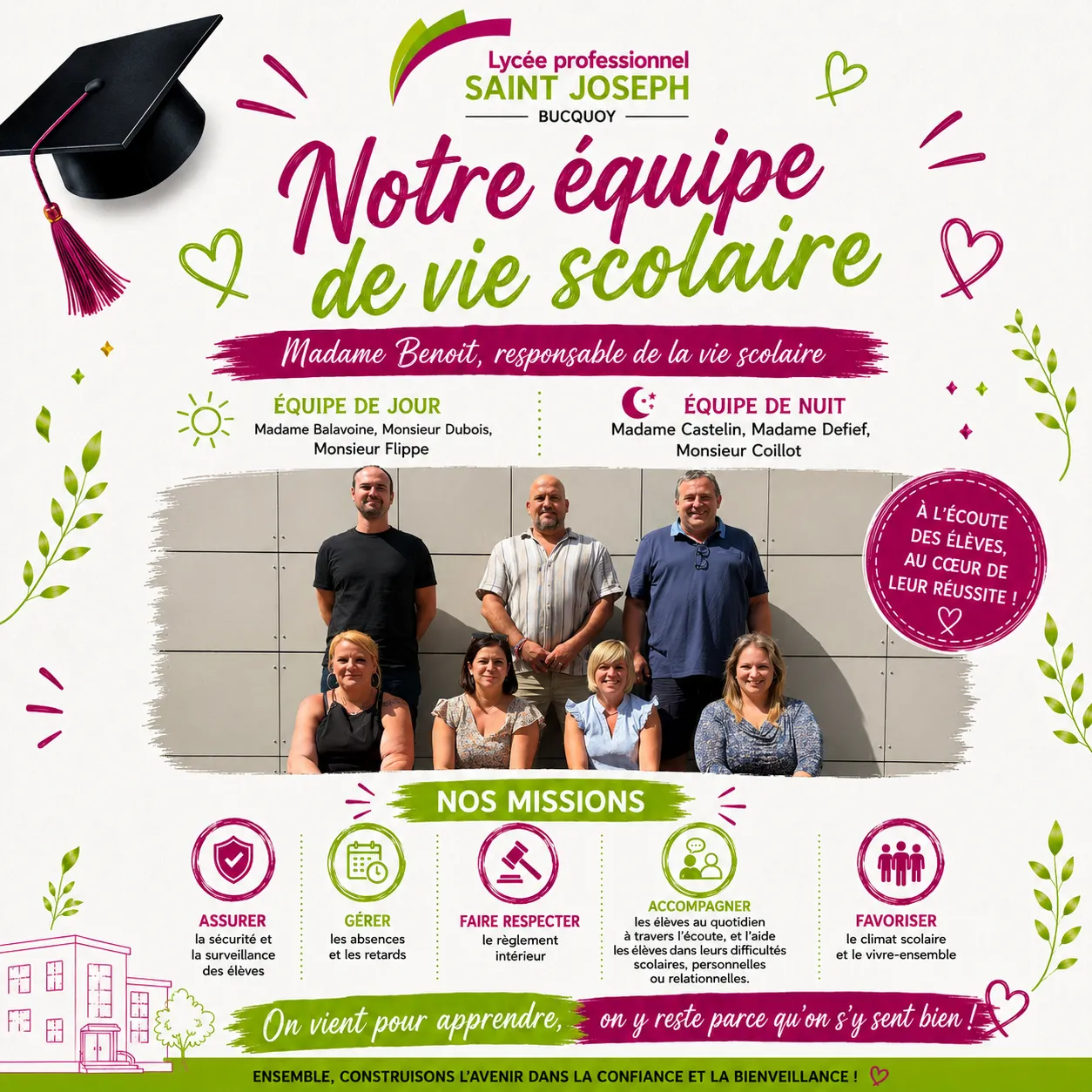 nos Auxiliaires de Vie Scolaire